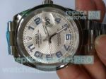 Replica Rolex Datejust Silver Face Arabic Number SS Case Watch